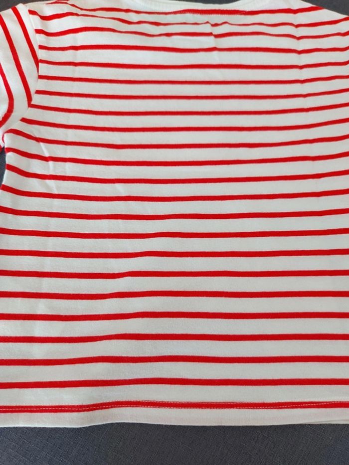 Tee-shirt marinière sequins magiques Vertbaudet 5 ans - photo numéro 14