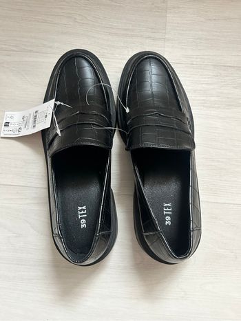 Mocassins en cuir femme