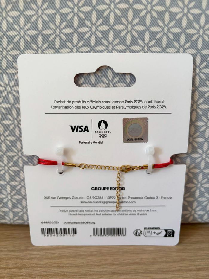 Bracelet "La Phryge Olympique" JO Paris 2024 - photo numéro 2