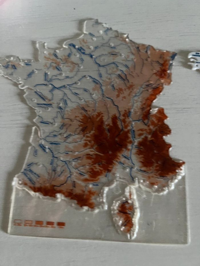 Carte de France - maped - photo numéro 3