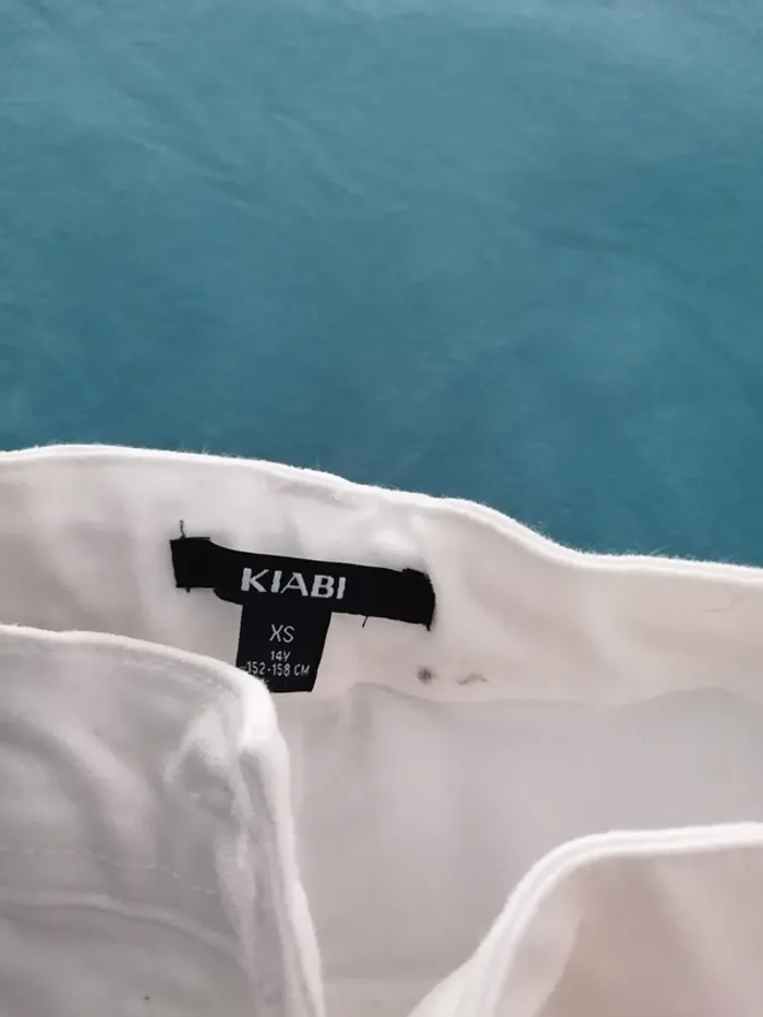 Pantalon blanc skinny xs - photo numéro 2