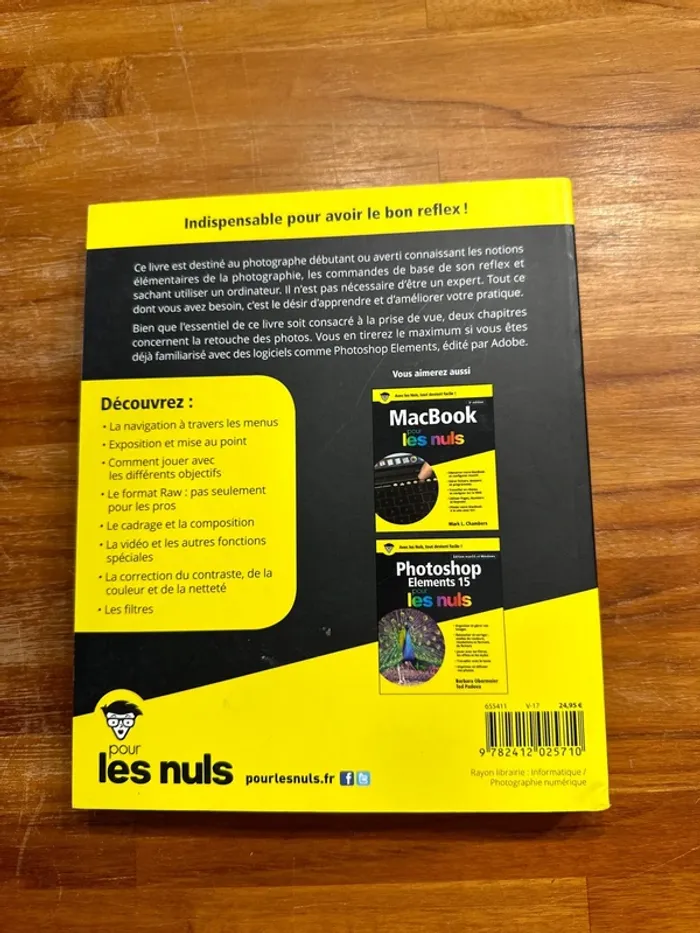 Livre la photographie au réflexe numérique pour les nuls - photo numéro 3