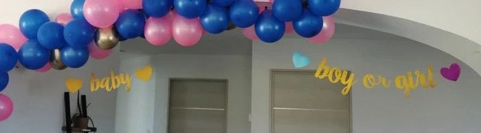 Guirlande baby shower