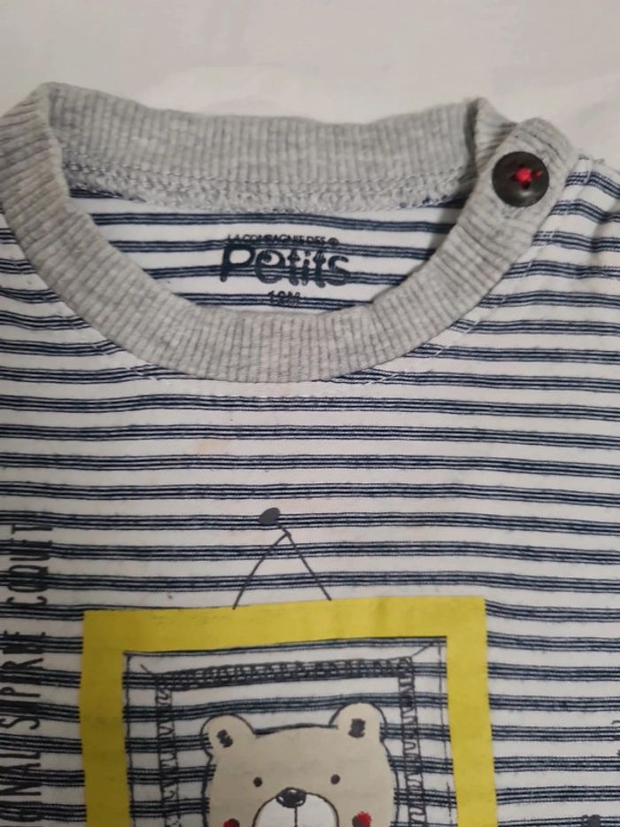 T-shirt ML 12 mois La Compagnie des Petits - photo numéro 3