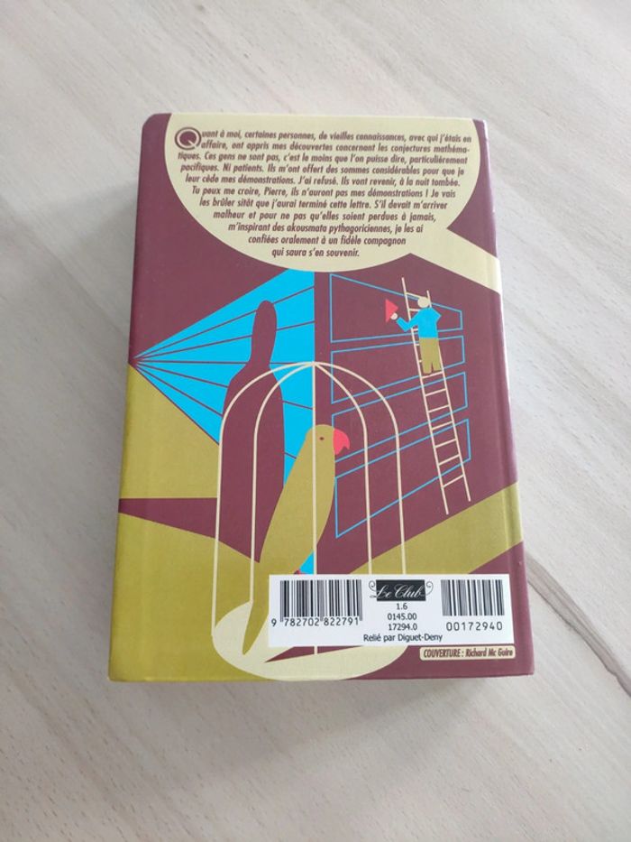 Livre grand format Le théorème du perroquet Denis Guedj - photo numéro 6