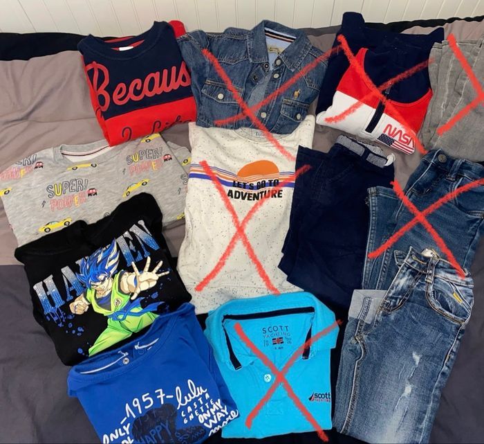 Lot de vêtements 4ans. 6 articles
