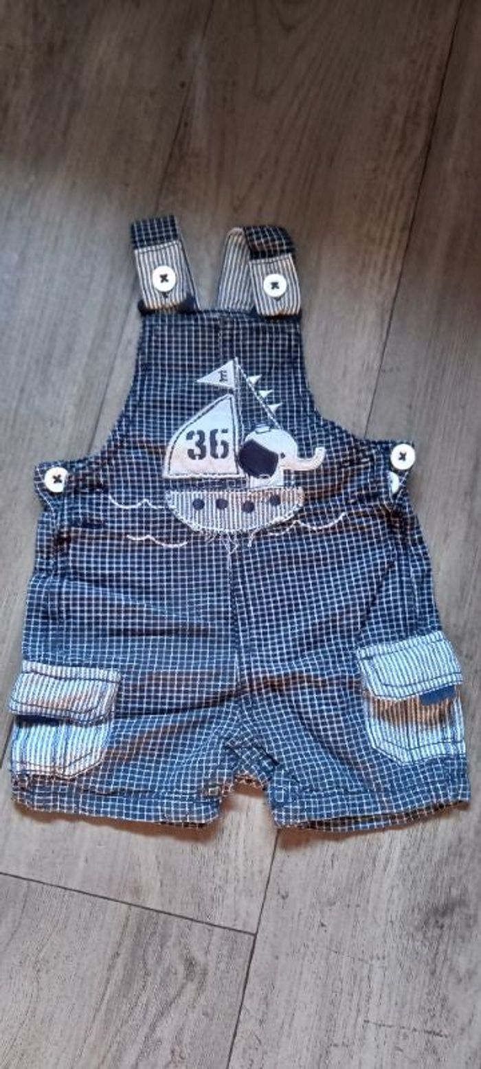 Salopette short