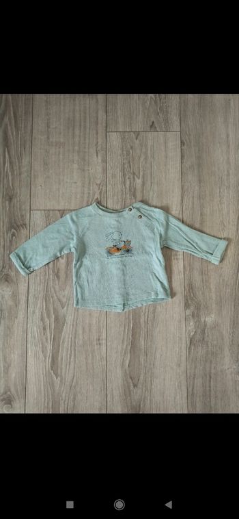 Tee shirt ML 6 mois