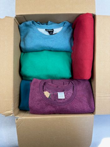 LOT REVENDEUR | Sweat couleur uni | Grade A | Marque MIX