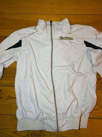 Veste kappa blanche enfants 