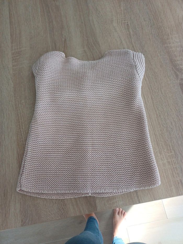 Gilet rose pâle 18m/24m - photo numéro 4