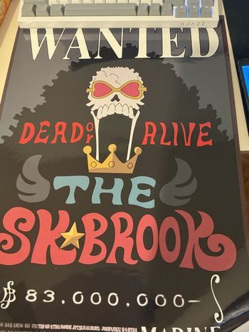 Poster one piece brook 