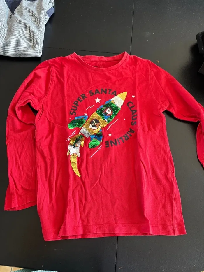 Pull Noël garçon taille 10ans