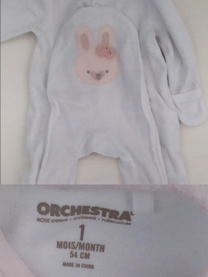 Lot de 9 pyjamas epais 1 mois - photo numéro 7