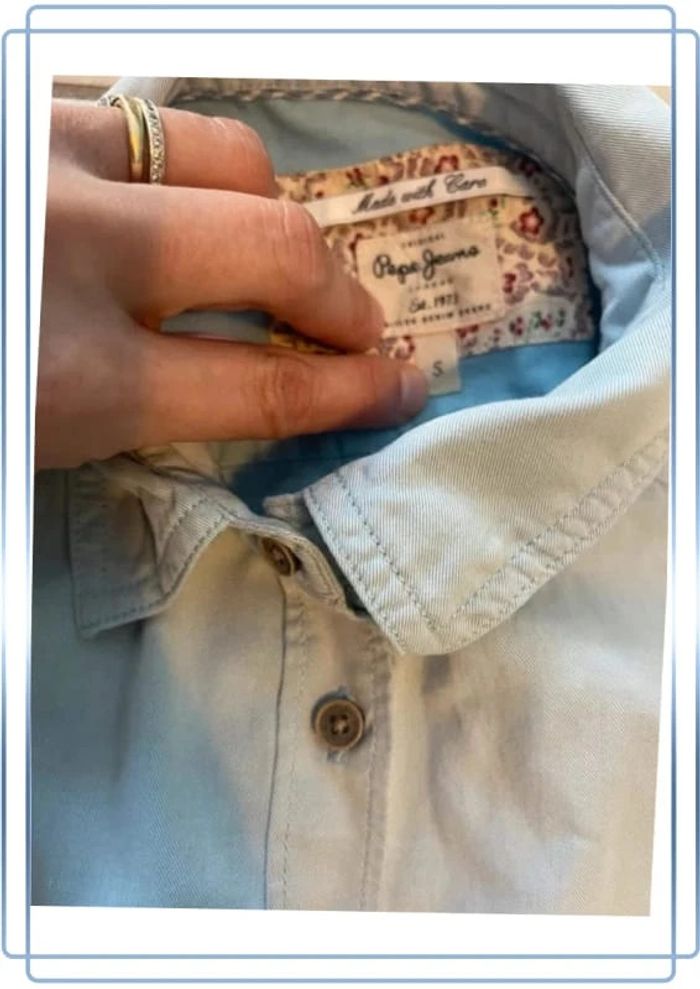 Belle chemise femme taille S Pepe jeans - photo numéro 3