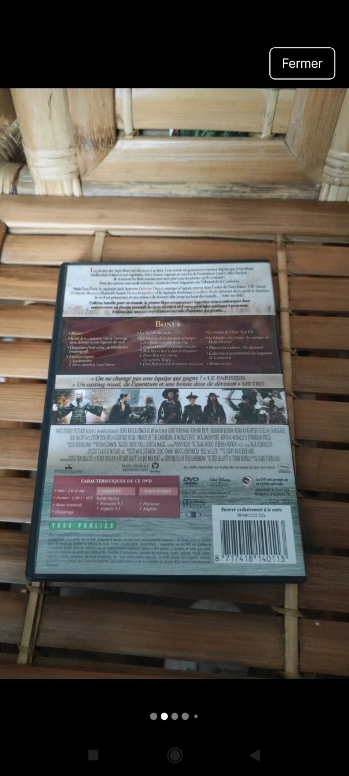 DVD pirate des Caraïbes - photo numéro 6
