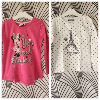 Lot tee-shirt manches longues
