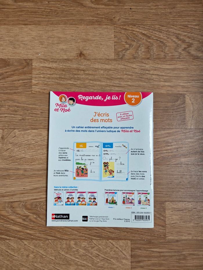 Livre ď écriture niveau 2 en bon état - photo numéro 2