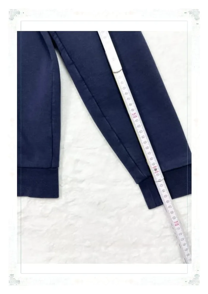 Lacoste veste bleu marine homme taille L coton zip sans capuche - photo numéro 11