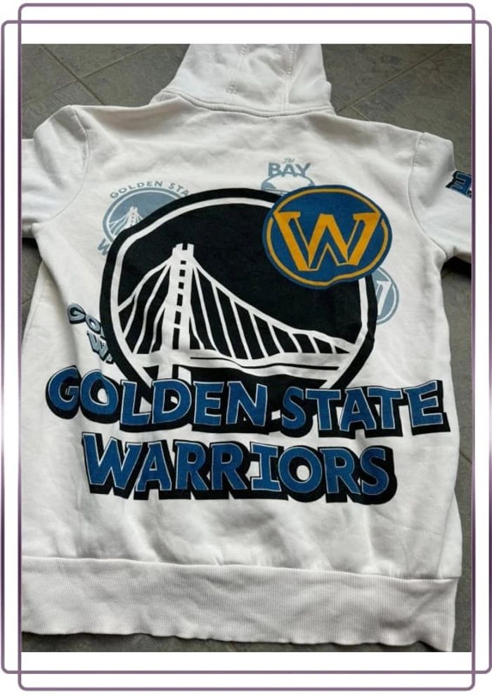Sweat à capuche Golden states warriors NBA - photo numéro 4