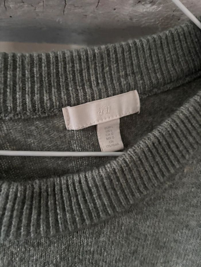 Pull femme vert clair perlé - photo numéro 2