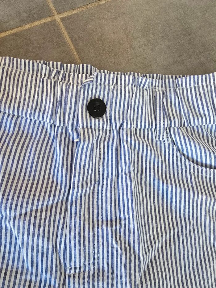 Short taille haute rayé - photo numéro 2