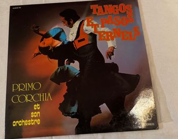 Vinyle 33 Tours, Primo Corchia Tango et pasos éternels 