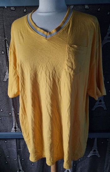 T-shirt jaune taille 4xl mixte