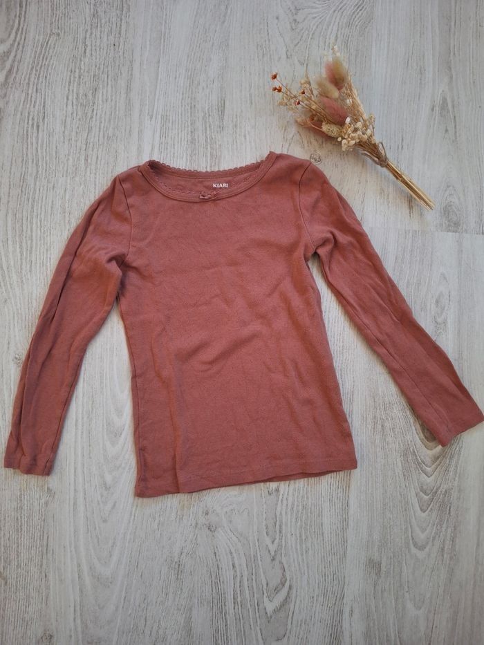 Lot de 2 tee-shirt maillot de corps fille kiabi  - 6 ans NEUF - photo numéro 2