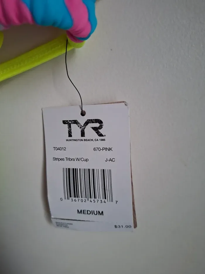 Haut de maillot de bain TYR, neuf, taille M - photo numéro 4