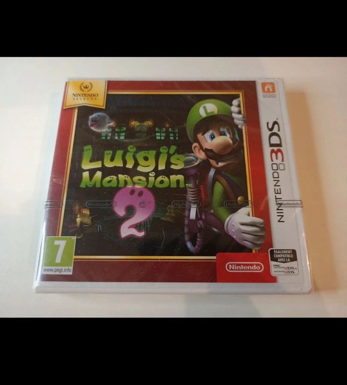 Jeu Nintendo 3ds luigi's mansion2 neuf sous blister