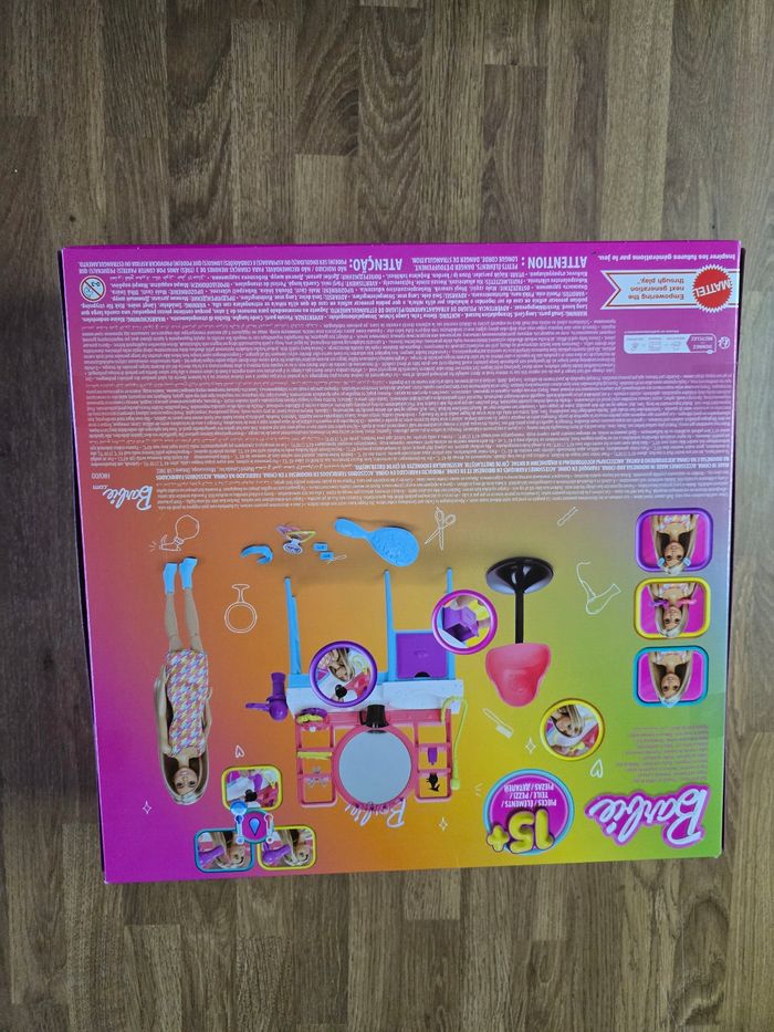 Coffret de Coiffure - BARBIE - Ultra Chevelure - Poupée Cheveux Colorés - 15 Accessoires - photo numéro 2