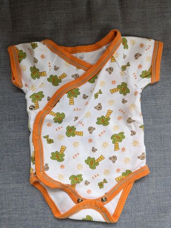 Body manches courtes - 1 mois