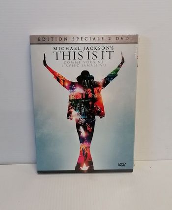 Michael Jackson's édition spéciale 2 DVD THIS IS IT (Neuf sous blister)
