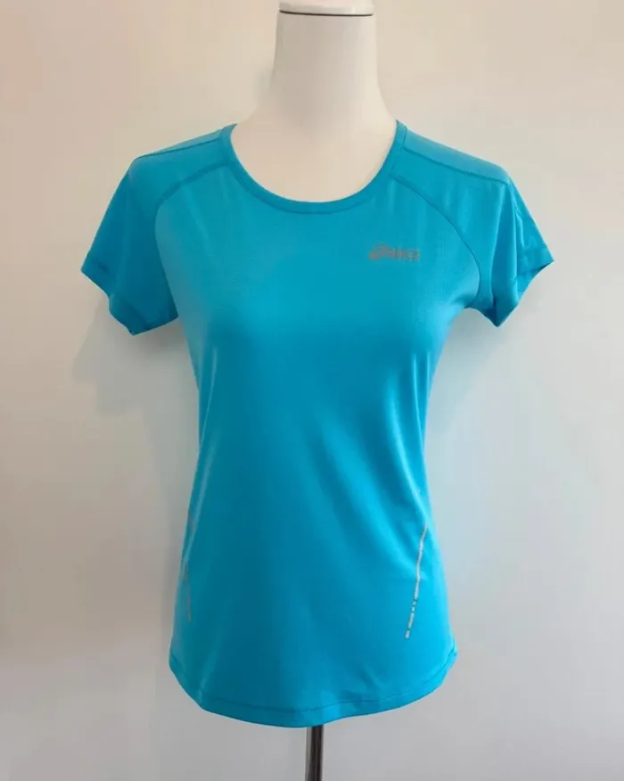 T-shirt de sport Asics bleu taille S super état