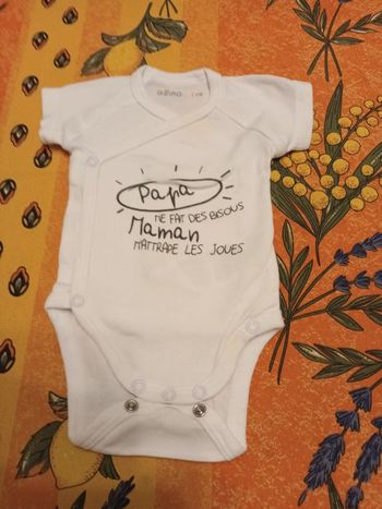 Body mixte 1 mois gemo