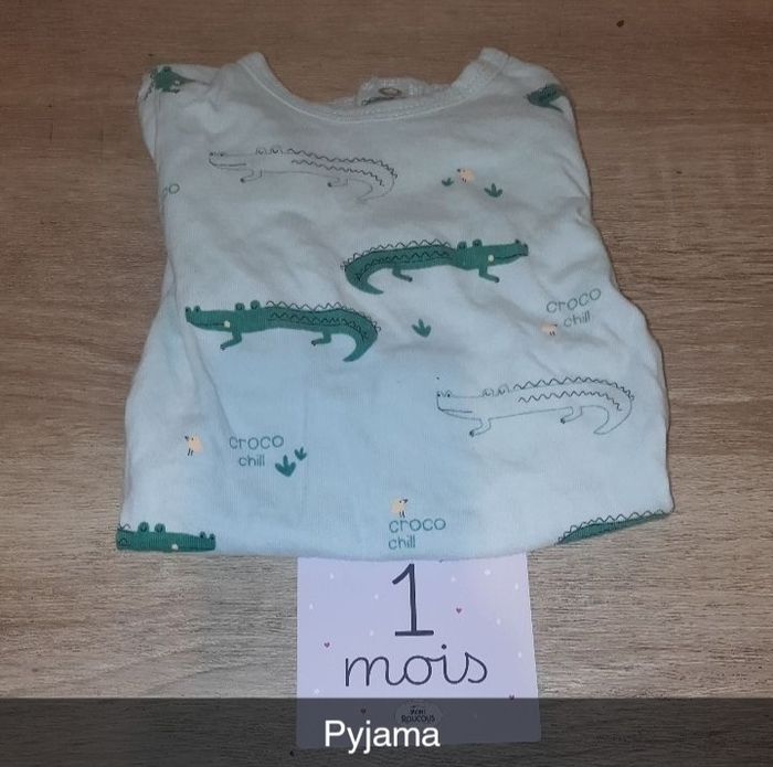 Pyjama garçon 1 mois - photo numéro 5