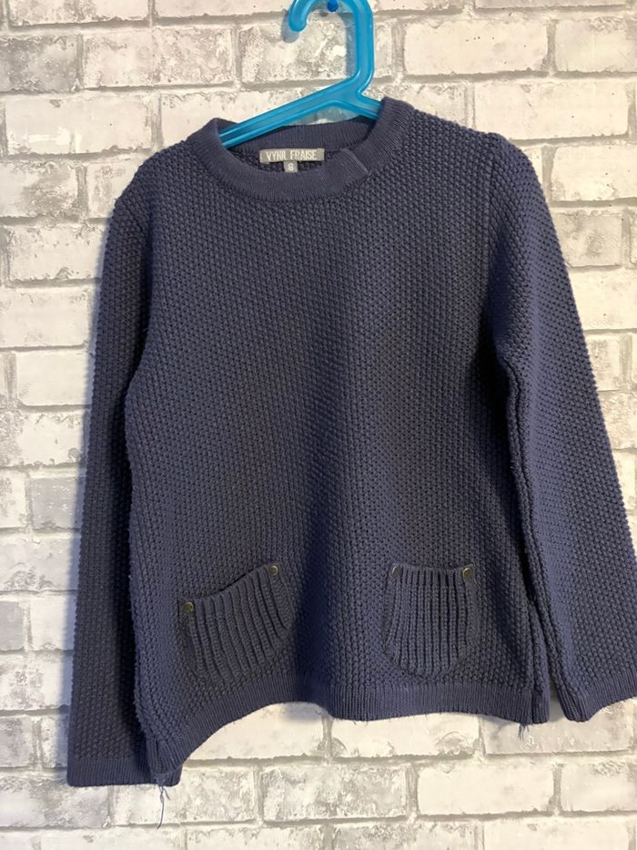 Pull bleu marine