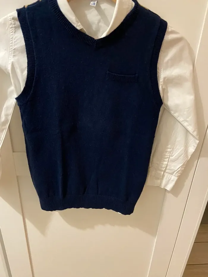 Pull sans manches chaud