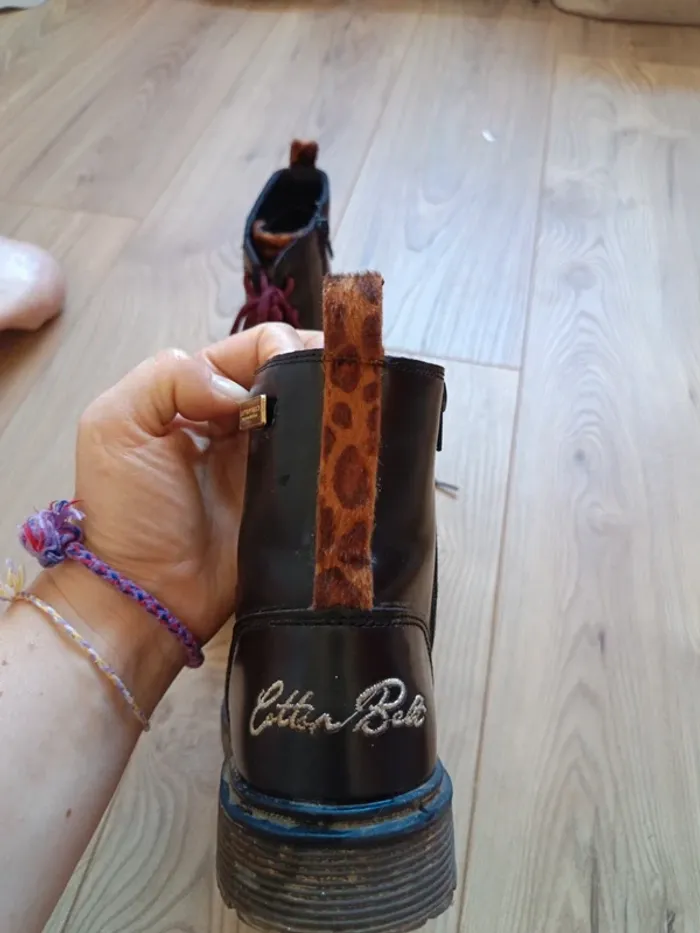 Bottines filles taille 35 - photo numéro 2