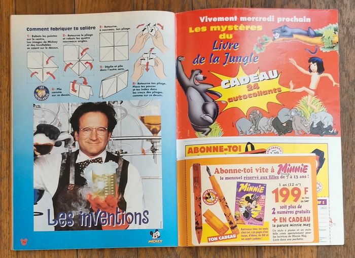 Ancien journal de mickey N°2493S poster createlier 2000 vintage - photo numéro 18