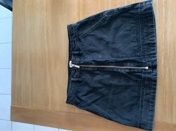 Jupe en jean noir
