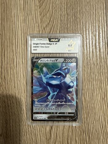 Carte gradé pca 9.5 Jap Dialga