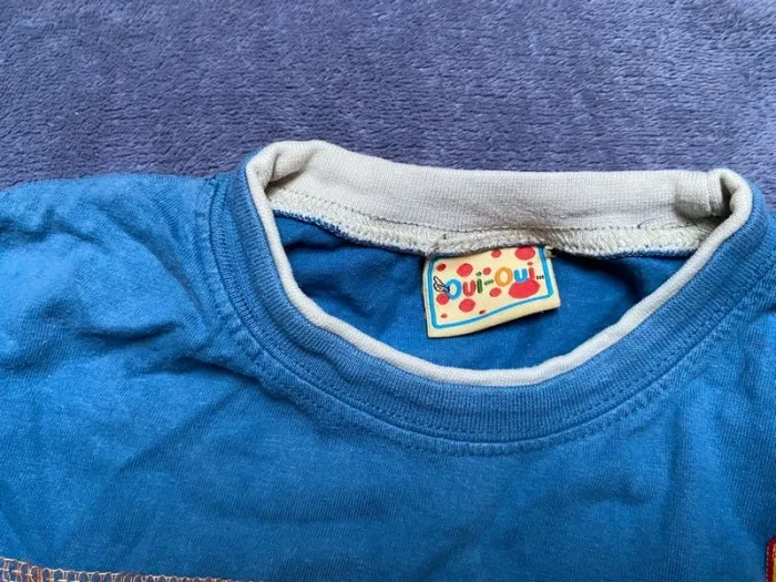 Sous pull oui oui garçon taille 6 ans - photo numéro 2