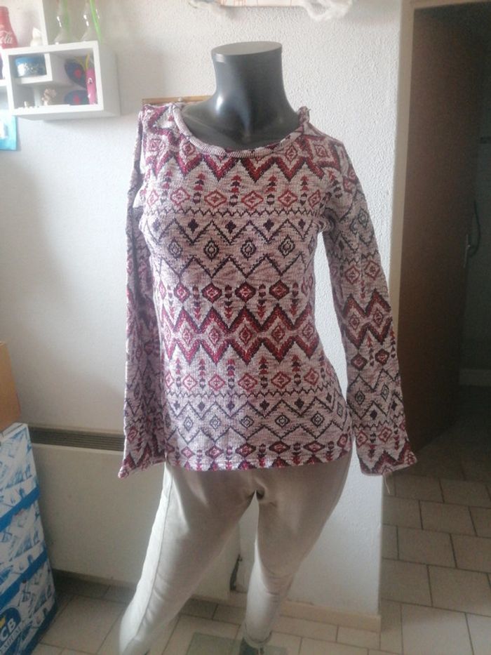 Haut manche longue taille s