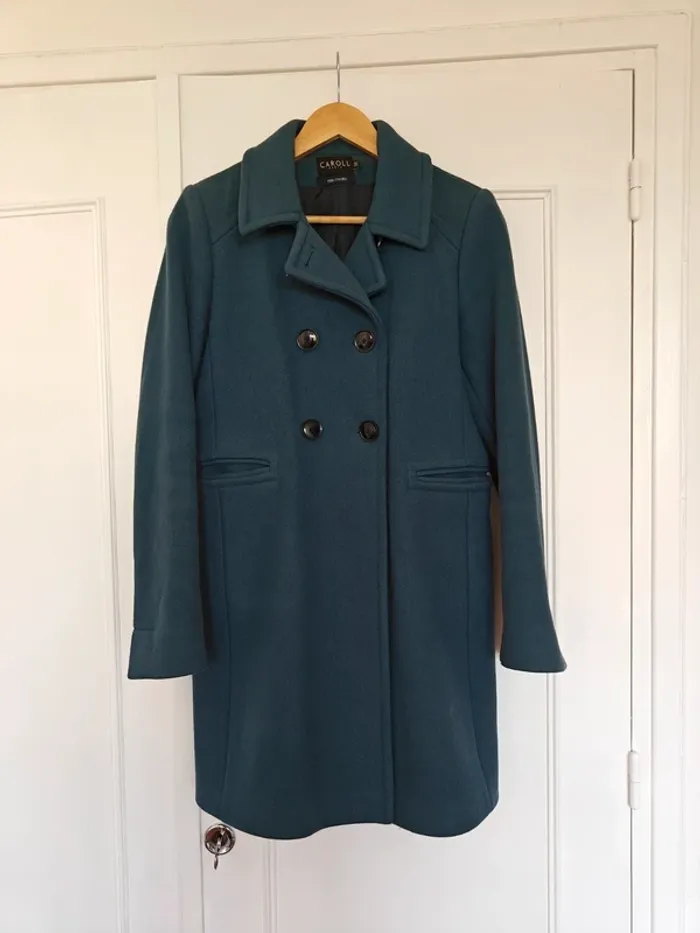Manteau en laine marque Caroll