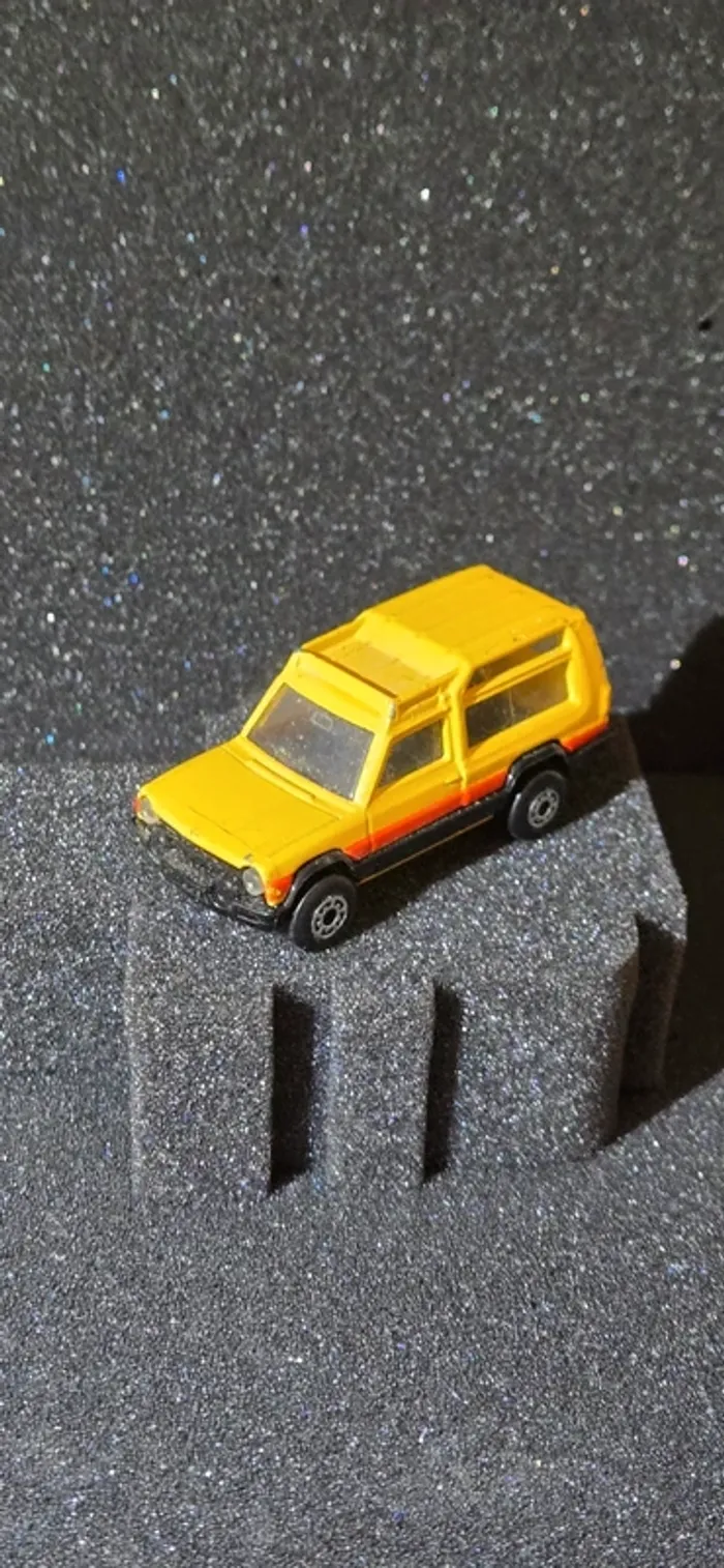 Voiture 4x4 jaune, Matra Rancho, Matchbox, 1982