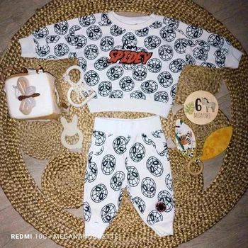 👶 Ensemble bébé Spidey – Taille 6 mois / 68 cm – Marvel x Kiabi