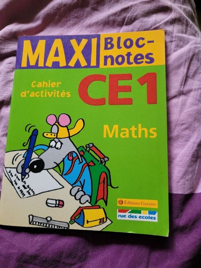 Cahier d activités CE1 Maths