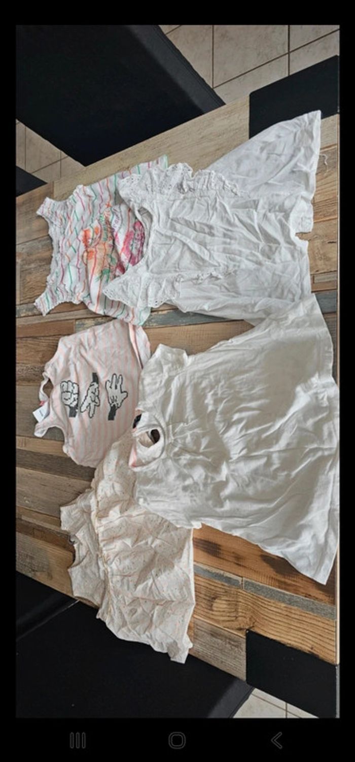 Lot de 5 t shirts Marcel chemisier fille Taille 4 ans
Minnie mouse kiabi